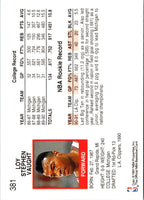 1991 Hoops Loy Vaught #381 Rookie
