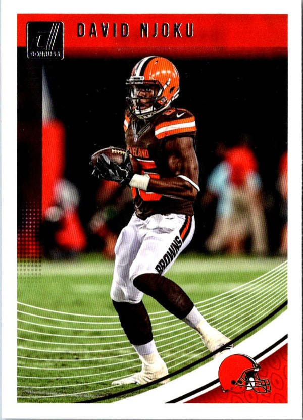 2018 Donruss David Njoku #68