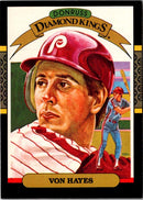 1987 Donruss Super Diamond Kings Von Hayes