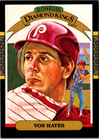 1987 Donruss Super Diamond Kings Von Hayes #12