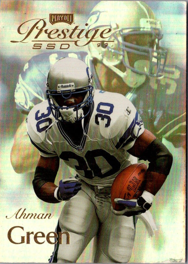 1999 Playoff Prestige SSD Ahman Green #B124