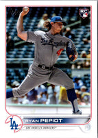 2022 Topps Update Ryan Pepiot #US109 Rookie