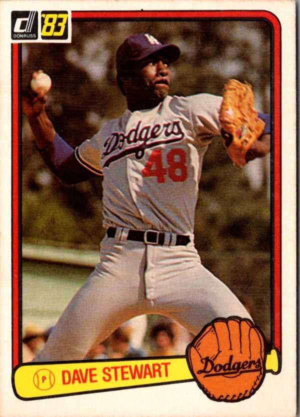 1983 Donruss Dave Stewart #588