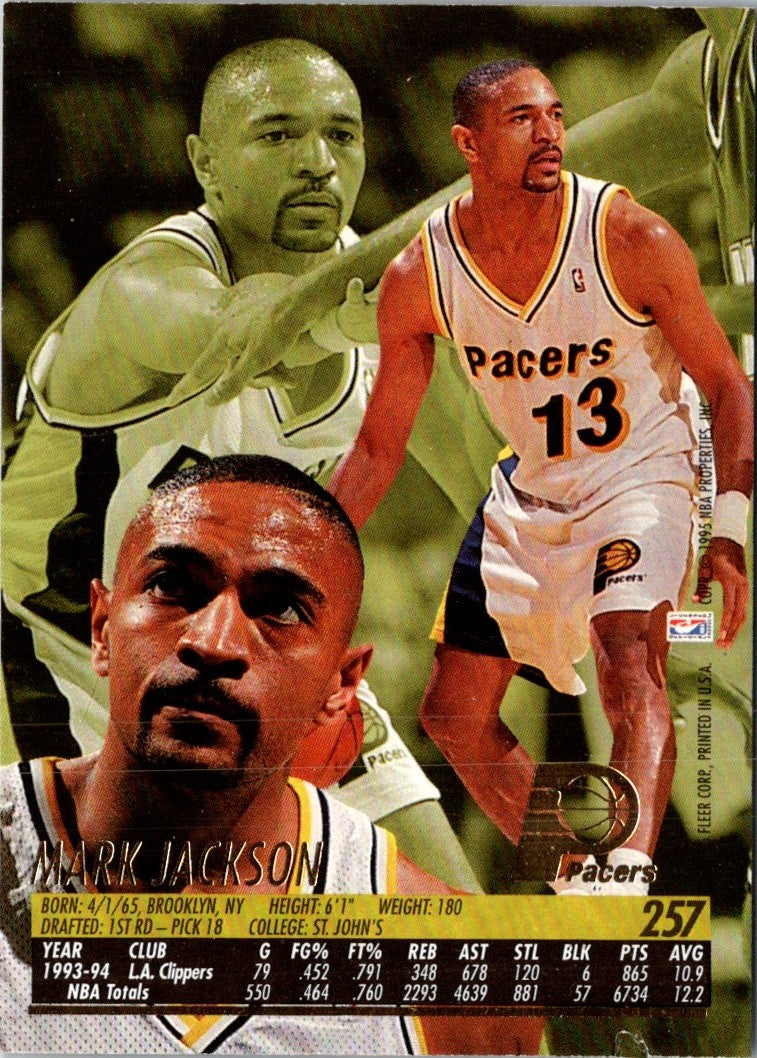 1995 Fleer Mark Jackson