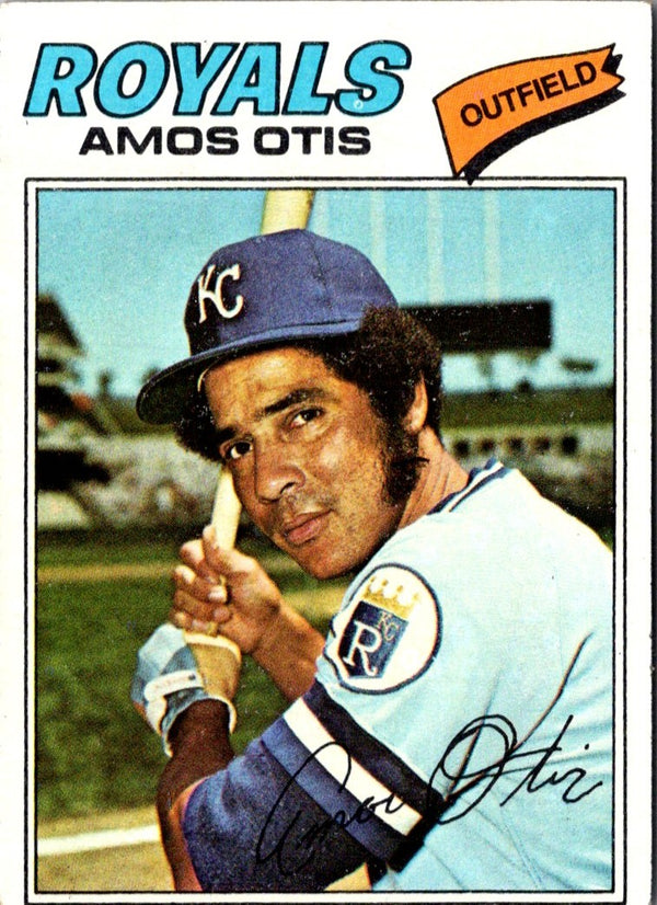 1977 Topps Amos Otis #290