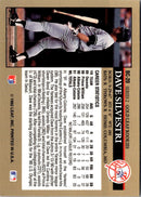 1992 Leaf Gold Rookies Dave Silvestri