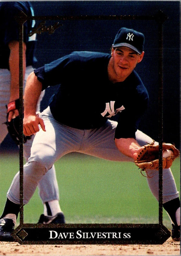 1992 Leaf Gold Rookies Dave Silvestri #BC-20