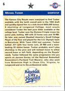 1992 Upper Deck Minors Michael Tucker