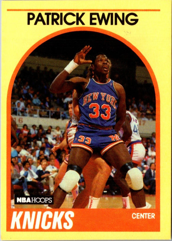 1990 Hoops 100 Superstars Patrick Ewing #67