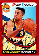 1991 Fleer Rookie Sensations Chris Jackson