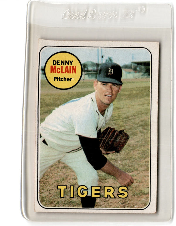 1969 Topps Denny McLain #150 VG-EX