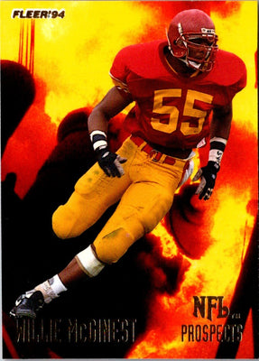 1994 Fleer NFL Prospects Willie McGinest #18