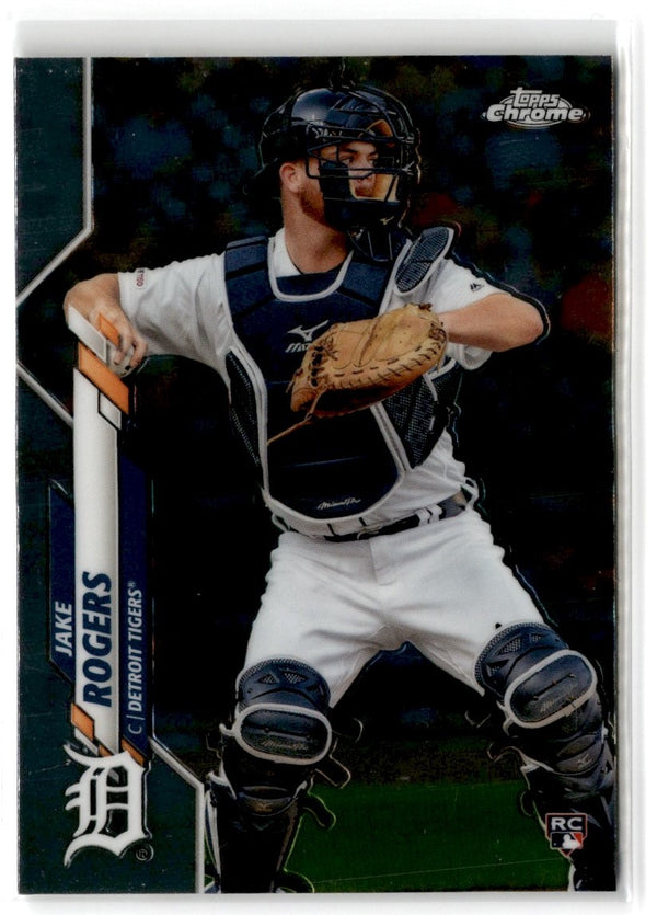 2020 Topps Chrome Jake Rogers #47 Rookie