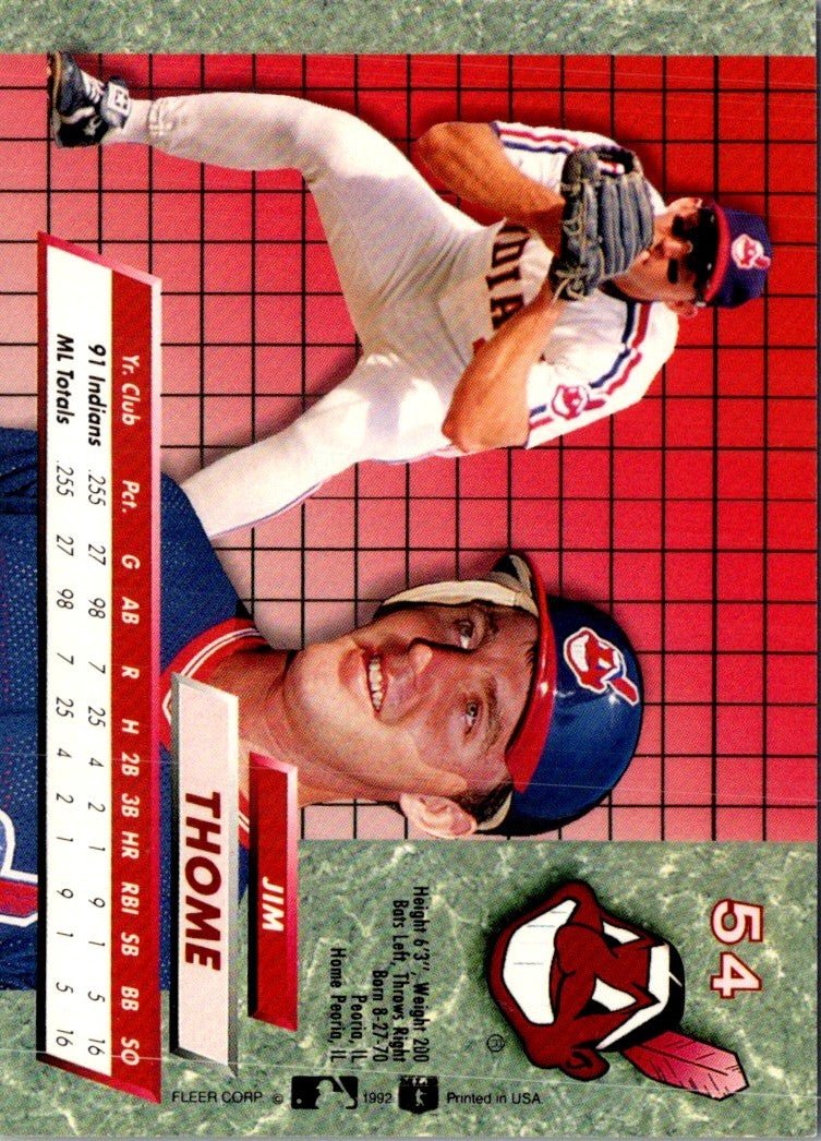 1992 Ultra Jim Thome