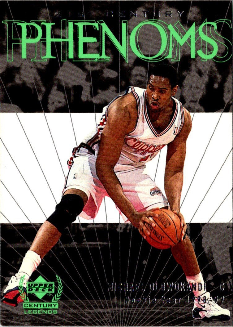 1999 Upper Deck Century Legends Michael Olowokandi