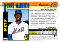 2021 Bowman Heritage Ronny Mauricio #250