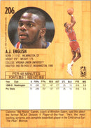 1991 Fleer A.J. English