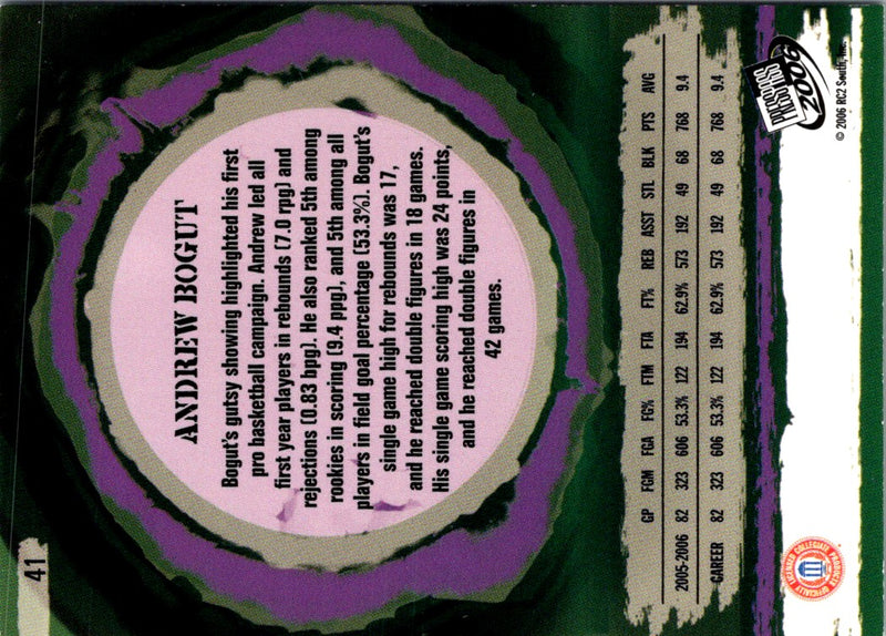 2006 Press Pass Gold Andrew Bogut