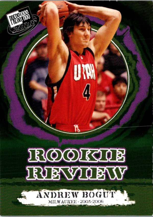 2006 Press Pass Gold Andrew Bogut #G41