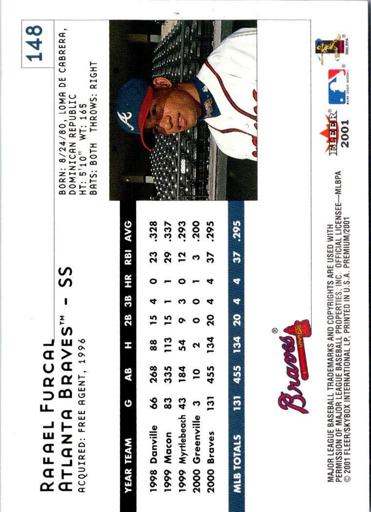 2001 Fleer Premium Rafael Furcal