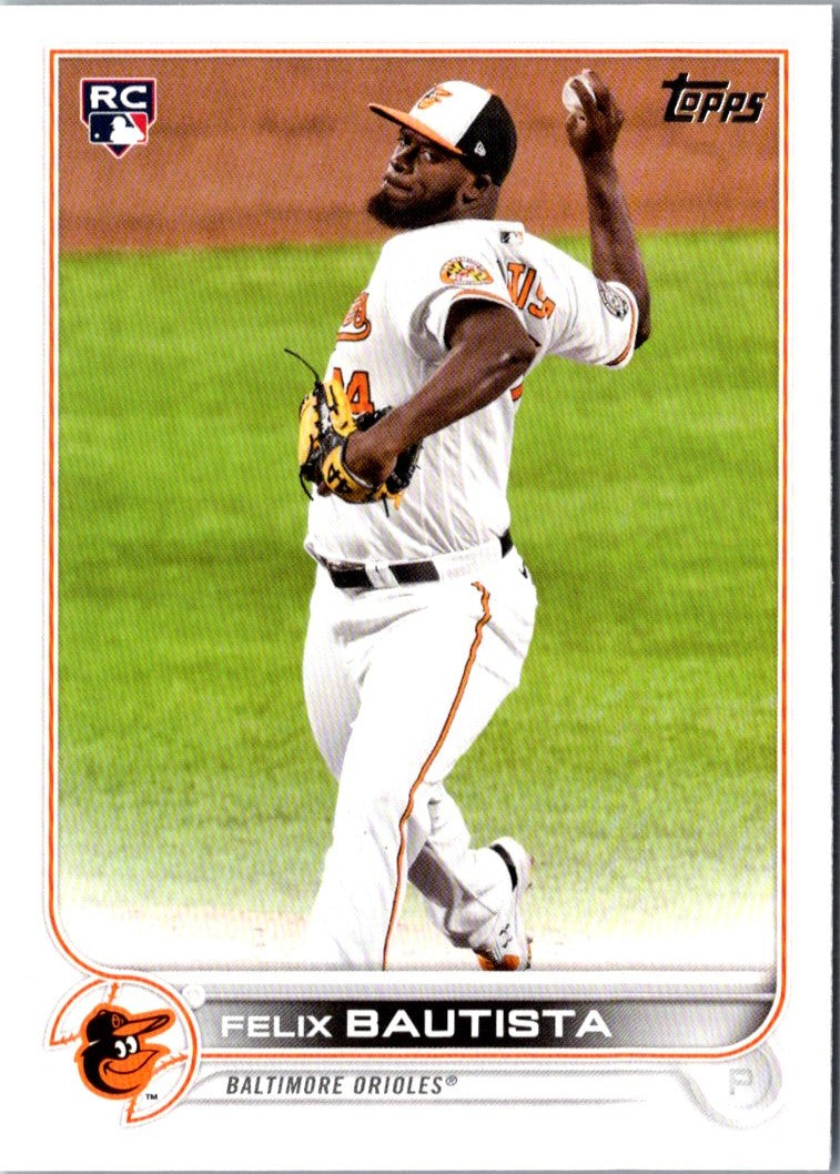 2022 Topps Update Felix Bautista