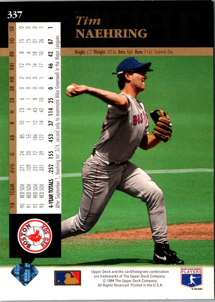 1994 Upper Deck Tim Naehring