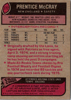 1977 Topps Prentice McCray #272