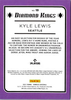 2021 Donruss Holo Purple Kyle Lewis #13