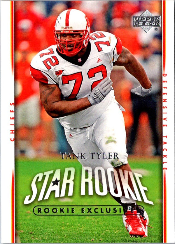 2007 Upper Deck Star Rookies Rookie Exclusives Edition Tank Tyler #237