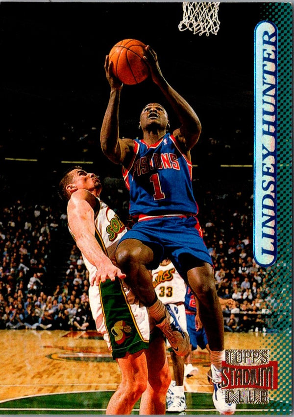 1996 Stadium Club Lindsey Hunter #50