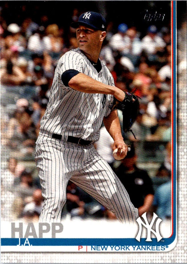 2019 Topps J.A. Happ #481