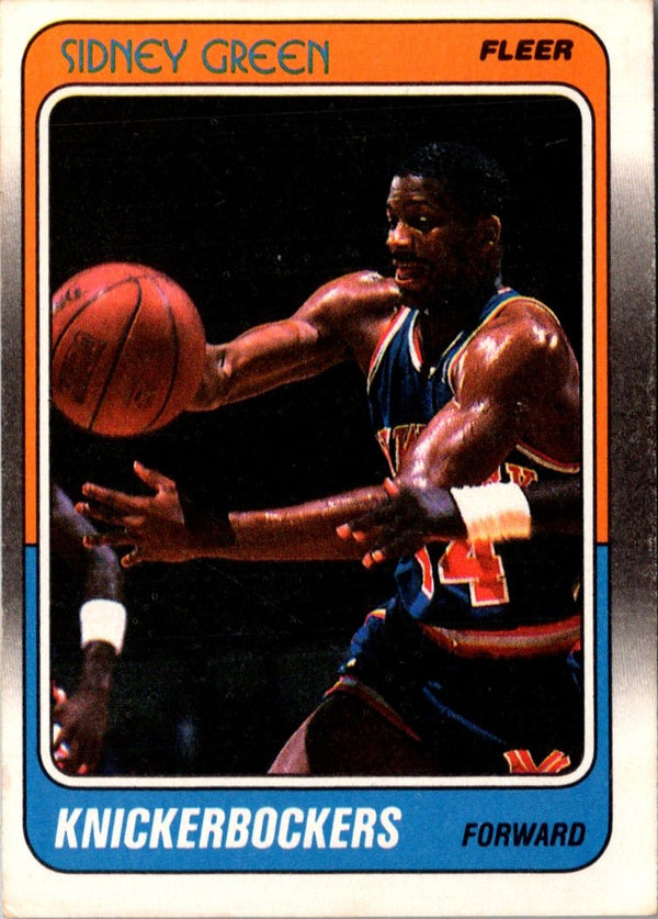 1988 Fleer Sidney Green #81