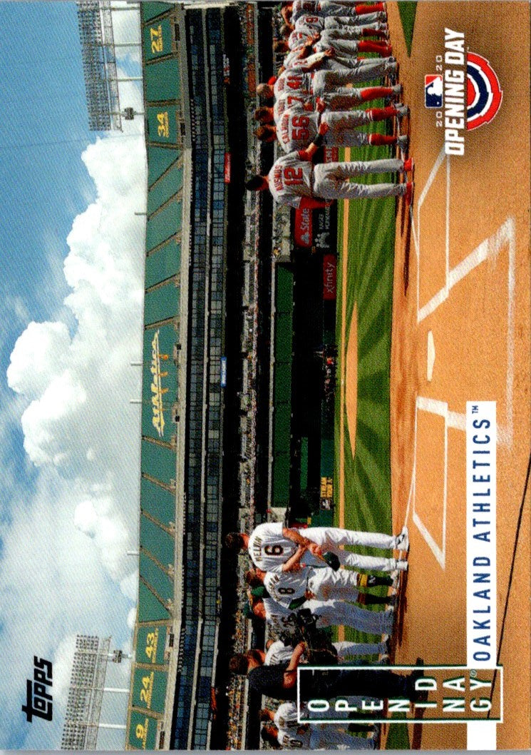 2020 Topps Opening Day Oakland Athletics