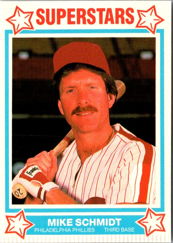 1989 Superstar Sluggers (unlicensed) Mike Schmidt #9