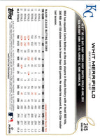 2022 Topps Whit Merrifield #245