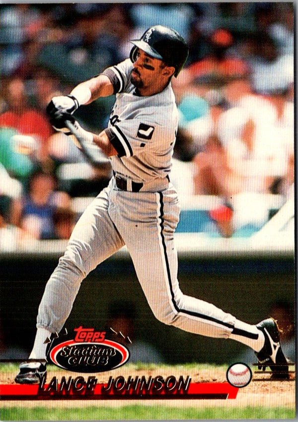 1993 Stadium Club Members Only Lance Johnson #359