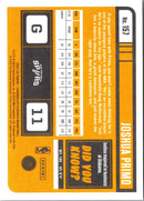 2021 Panini Chronicles Joshua Primo