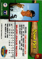 1993 Stadium Club Chicago White Sox Donn Pall #21