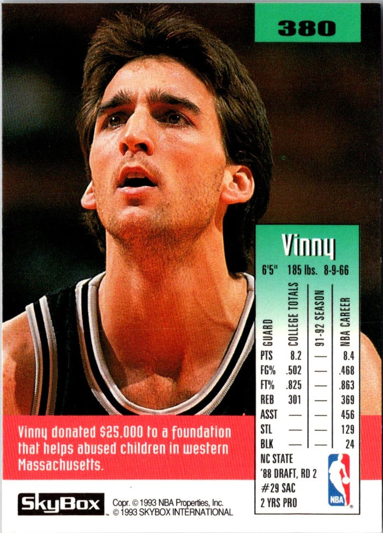 1992 SkyBox Vinny Del Negro