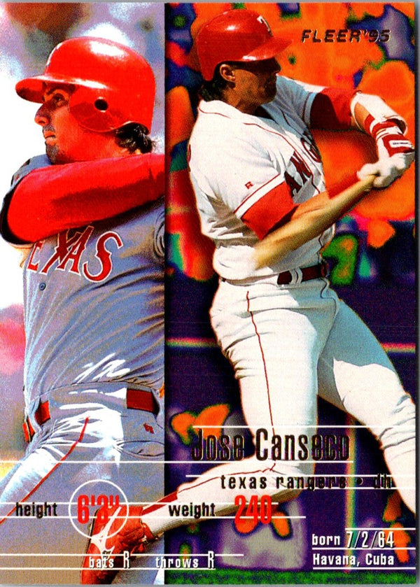 1995 Fleer Jose Canseco #281