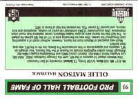 1990 Swell Greats Ollie Matson #93