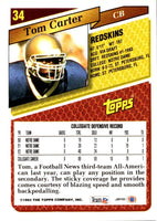 1993 Topps Tom Carter #34 Rookie