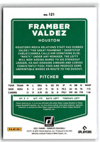 2021 Donruss Holo Blue Framber Valdez #121