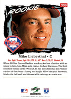 1995 Score Mike Lieberthal #309