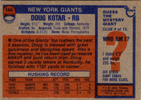 1976 Topps Doug Kotar #144 NR-MT