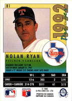 1992 O-Pee-Chee Premier Nolan Ryan #81