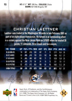 2000 SP Authentic Christian Laettner #90