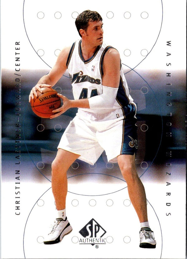 2000 SP Authentic Christian Laettner #90