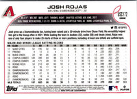 2022 Topps Chrome Update Josh Rojas #USC172