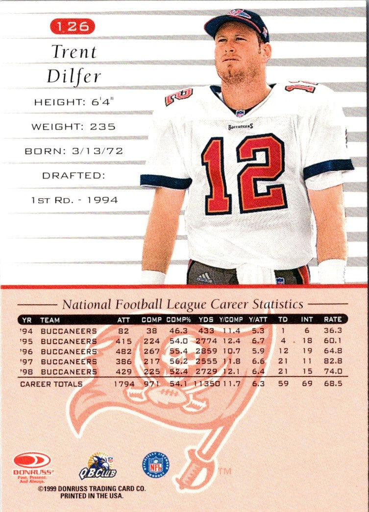 1999 Donruss Trent Dilfer